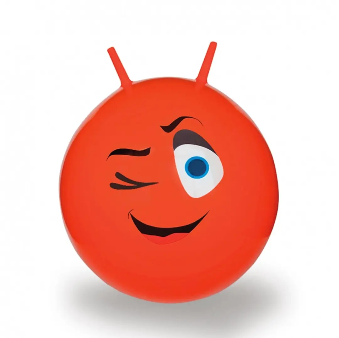 Jamara Skippybal Knipoog - Rood - 55cm - afbeelding 2 van 5