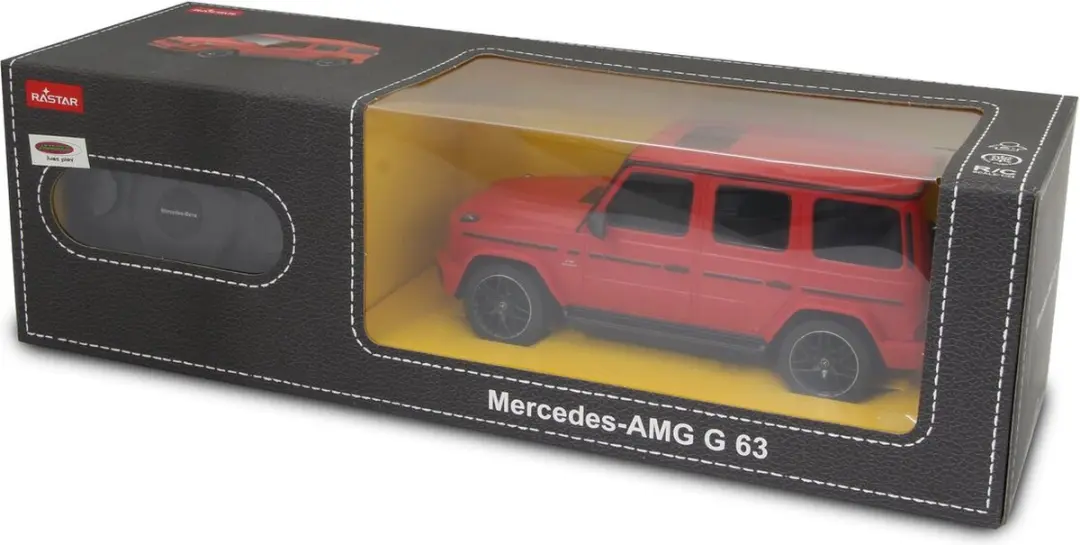 Jamara RC Auto Mercedes-Benz AMG G63 1:24 - 2,4GHz - Rood - afbeelding 3 van 6