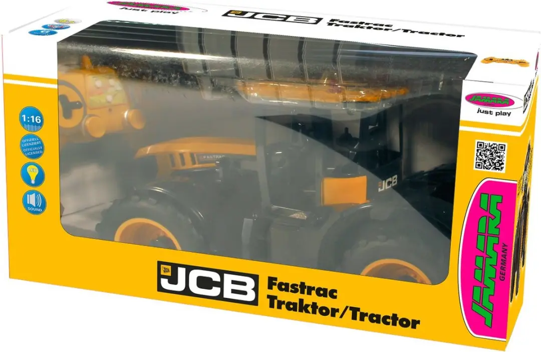 Jamara JCB Fastrac Tractor RC Model 1:16 - Multi - afbeelding 4 van 6