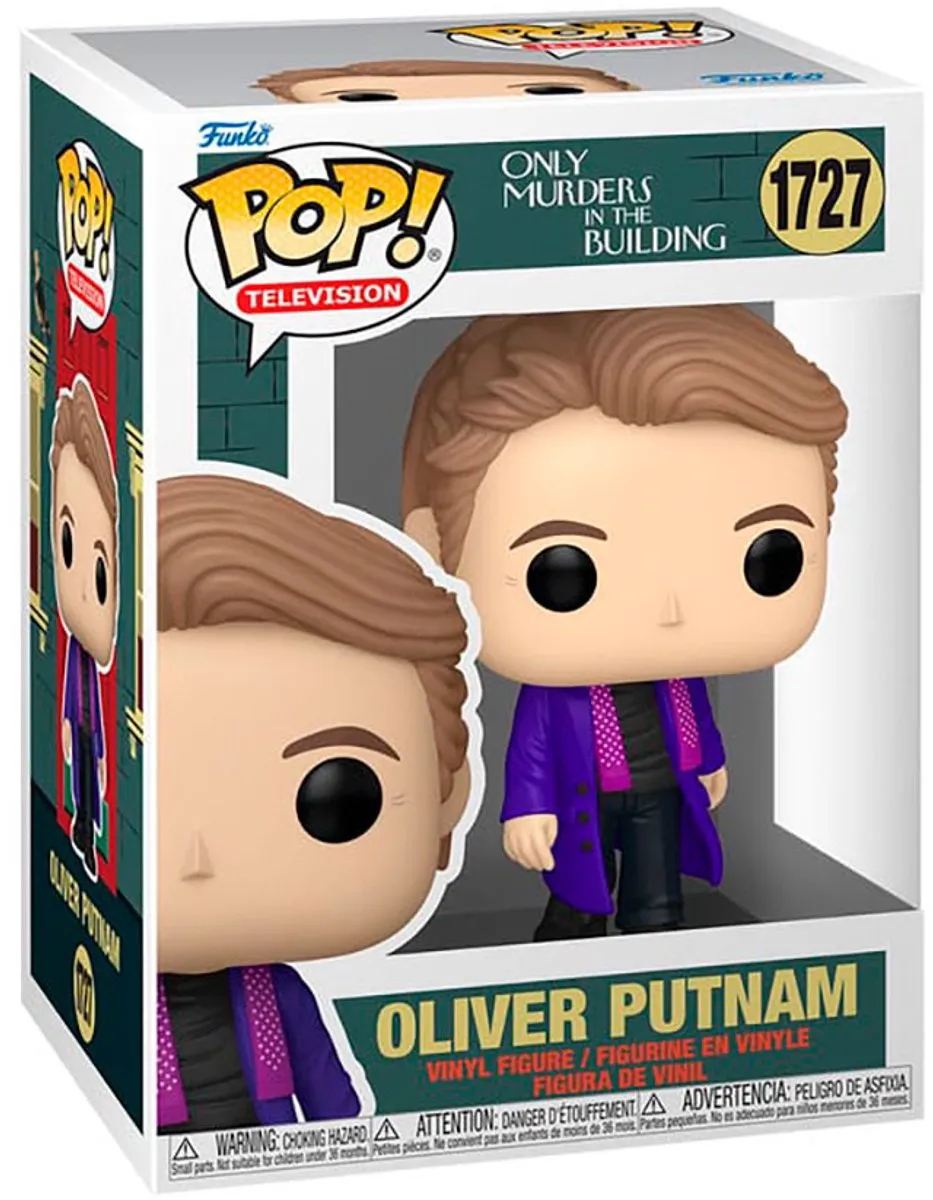 Funko Pop! Only Murders in the Building Oliver Putnam #1727 - Multicolor