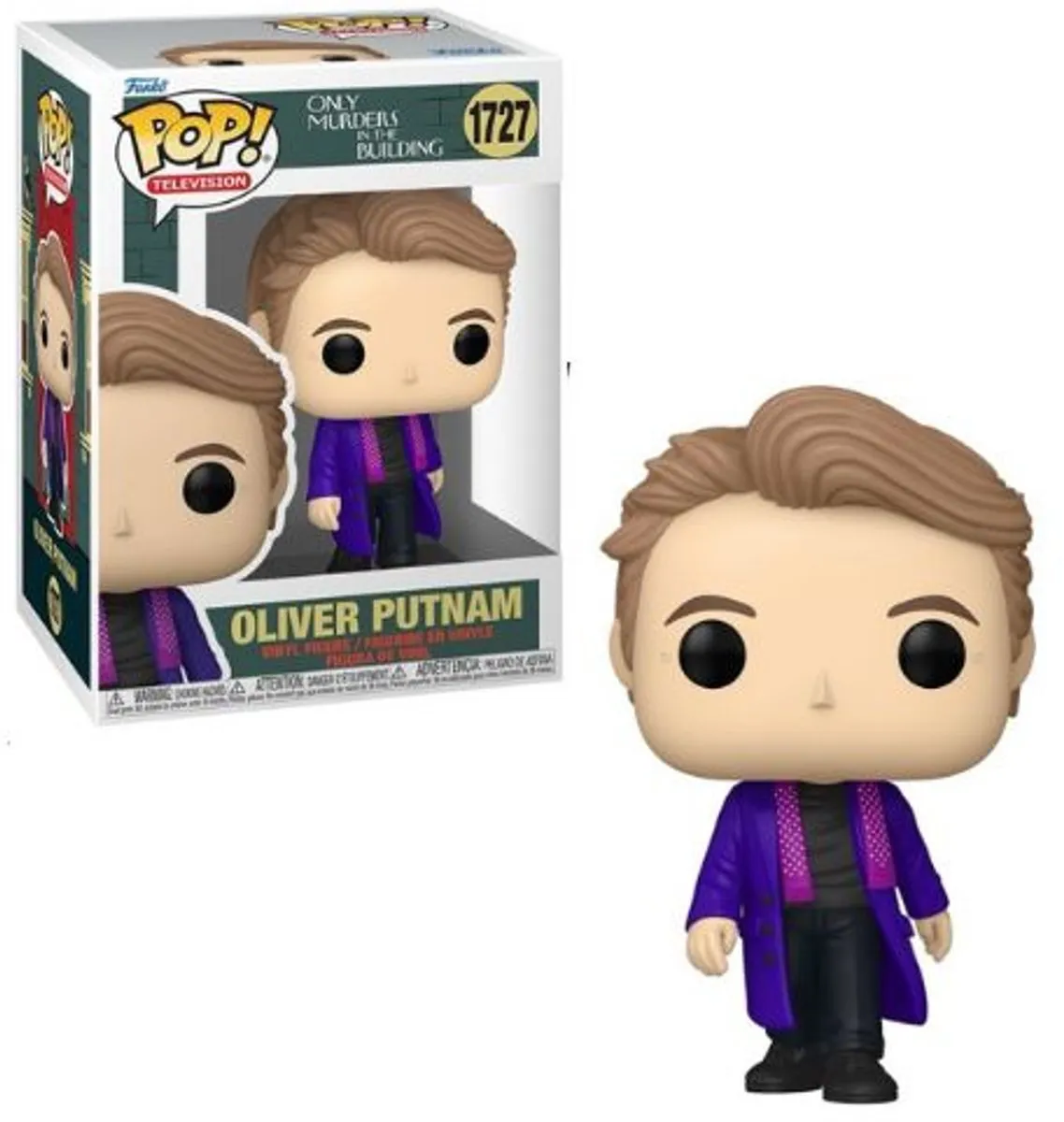 Funko Pop! Only Murders in the Building Oliver Putnam #1727 - Multicolor