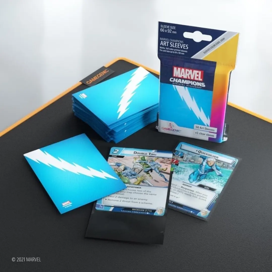 Gamegenic Marvel Champions Sleeves Quicksilver - 51 Stuks
