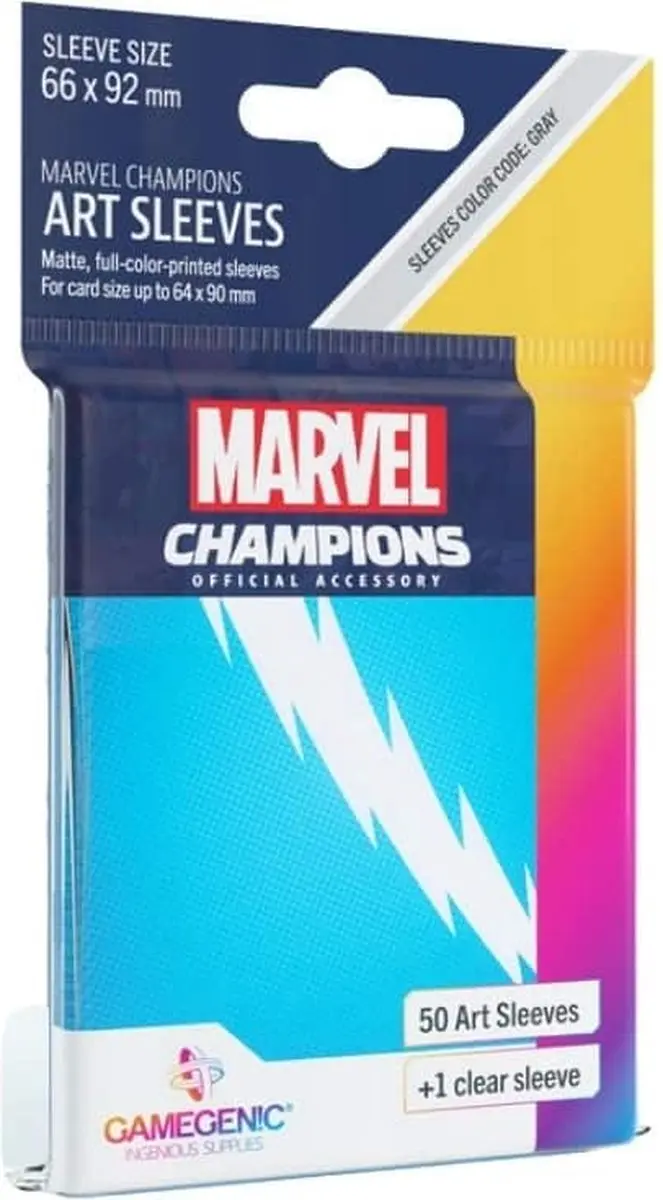 Gamegenic Marvel Champions Sleeves Quicksilver