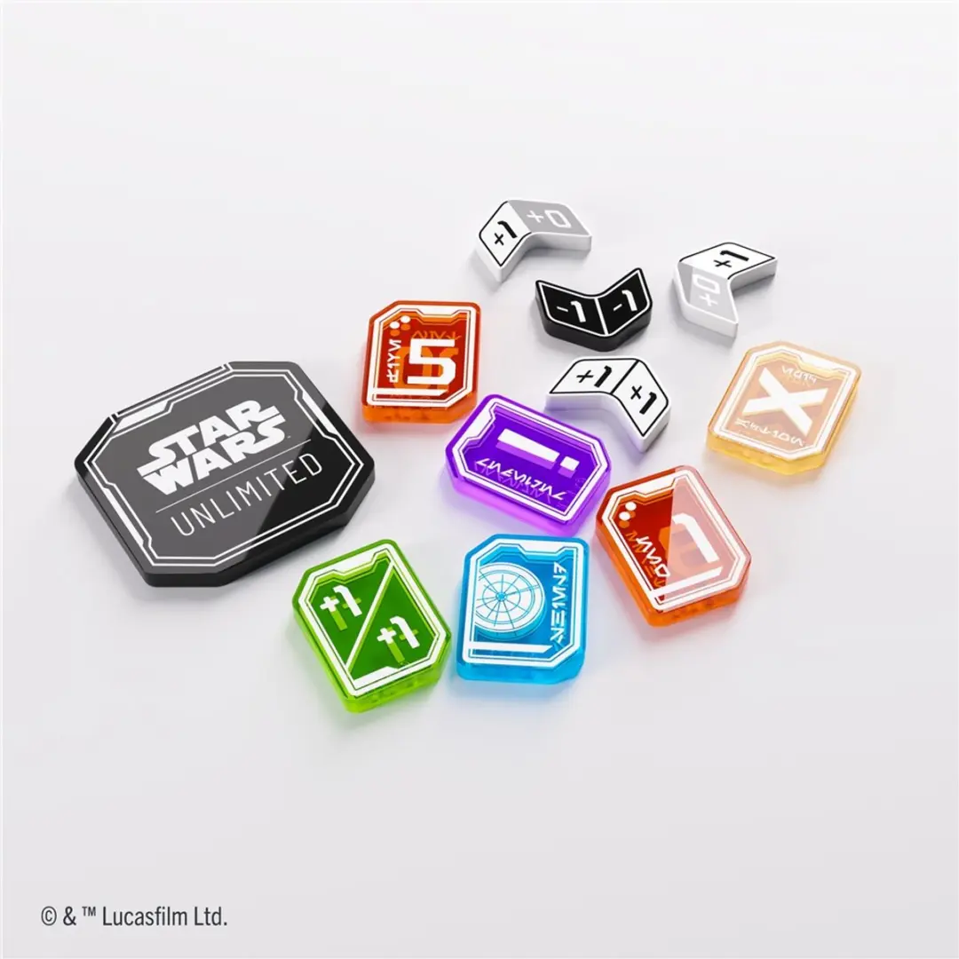 Gamegenic Star Wars Unlimited Acrylic Tokens PRO - 2 Spelers - MPN 4251715417799