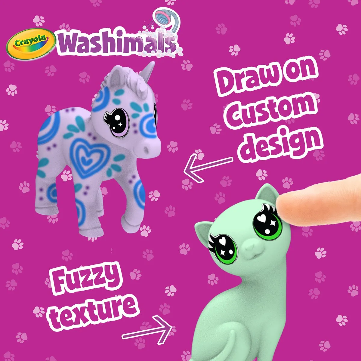 Crayola Washimals Hobbypakket - 7 Stuks Veelkleurig