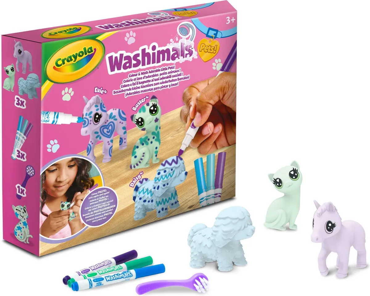 Crayola Washimals Hobbypakket