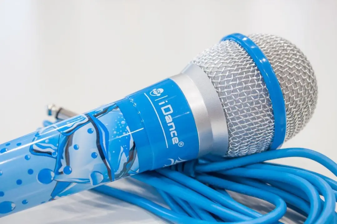 iDance Color Microfoon CLM4 - Blauw - afbeelding 3 van 6