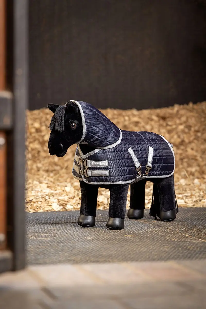 Lemieux Mini Toy Pony Deken - Donkerblauw - afbeelding 3 van 6