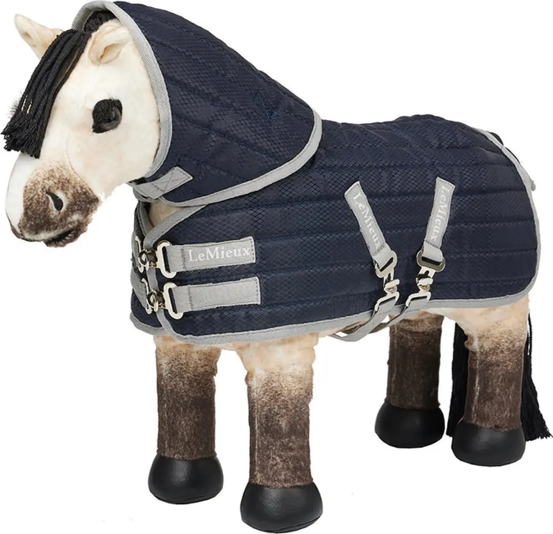 Lemieux Mini Toy Pony Deken - Donkerblauw - afbeelding 4 van 6