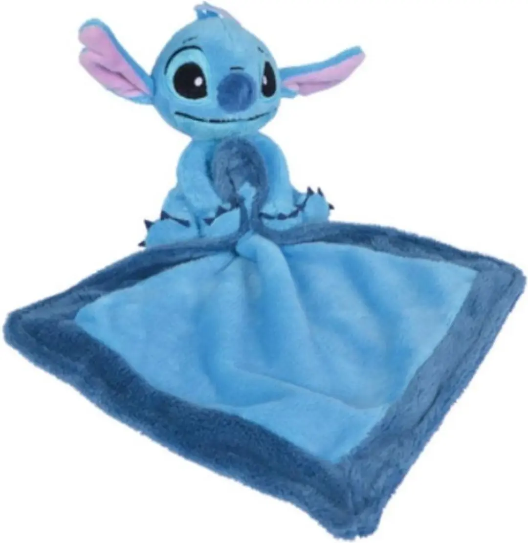 Simba Disney Lilo & Stitch Stitch Knuffeldoek 37cm - Blauw - afbeelding 3 van 4