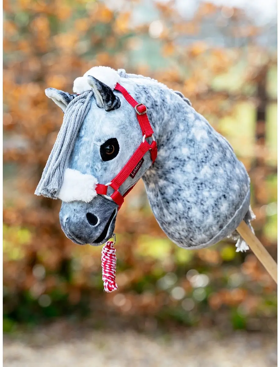 Lemieux Hobby Horse Kerst Halsterset - Rood - afbeelding 2 van 2