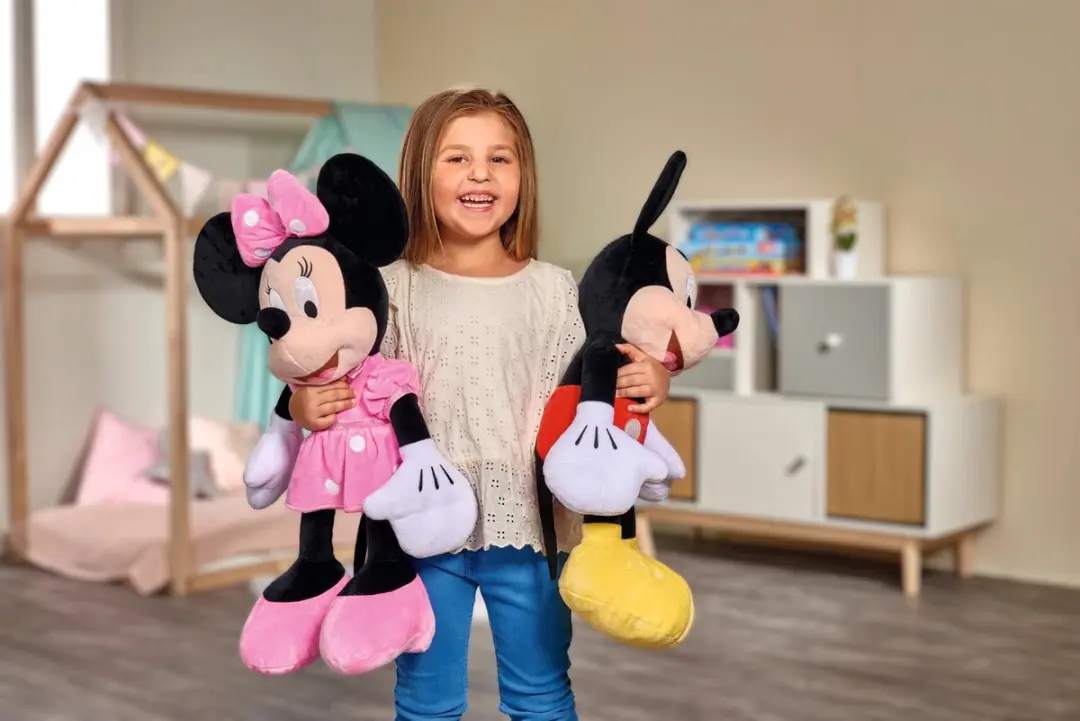 Simba Disney Minnie Poppen 60cm - Roze - afbeelding 5 van 6