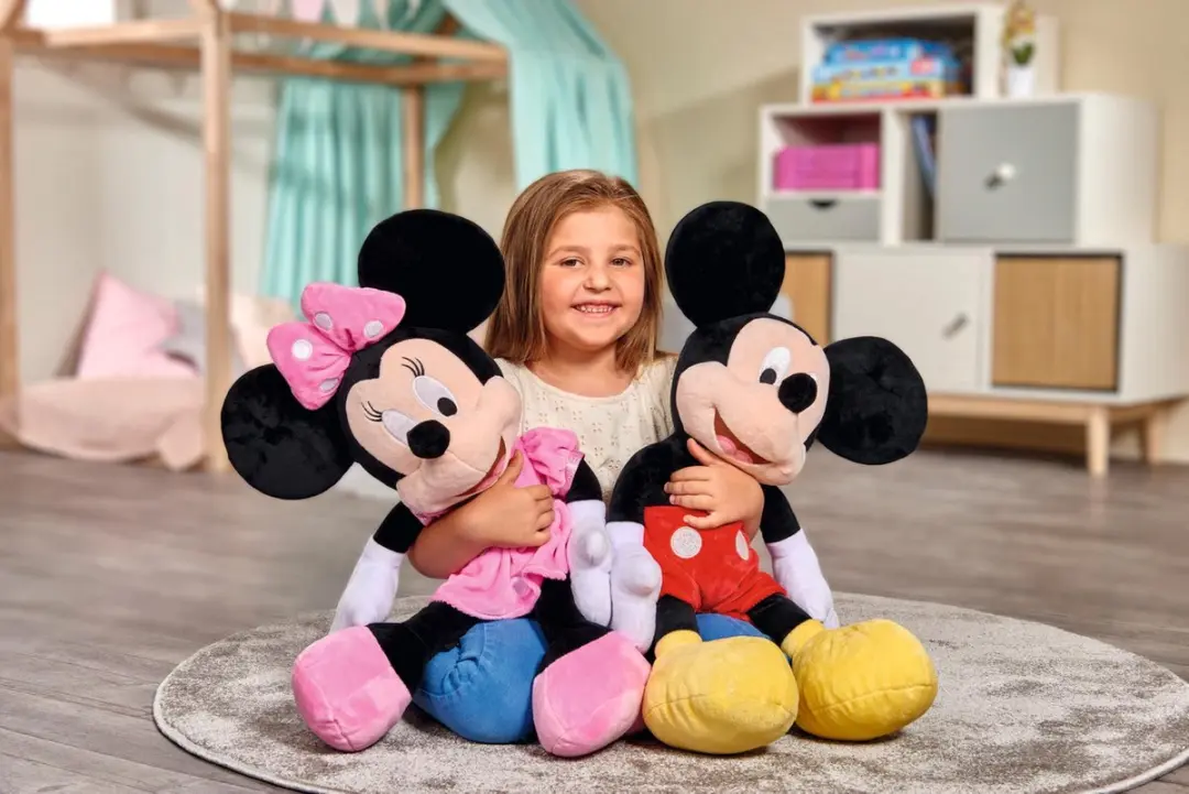 Simba Disney Minnie Poppen 60cm - Roze - afbeelding 6 van 6