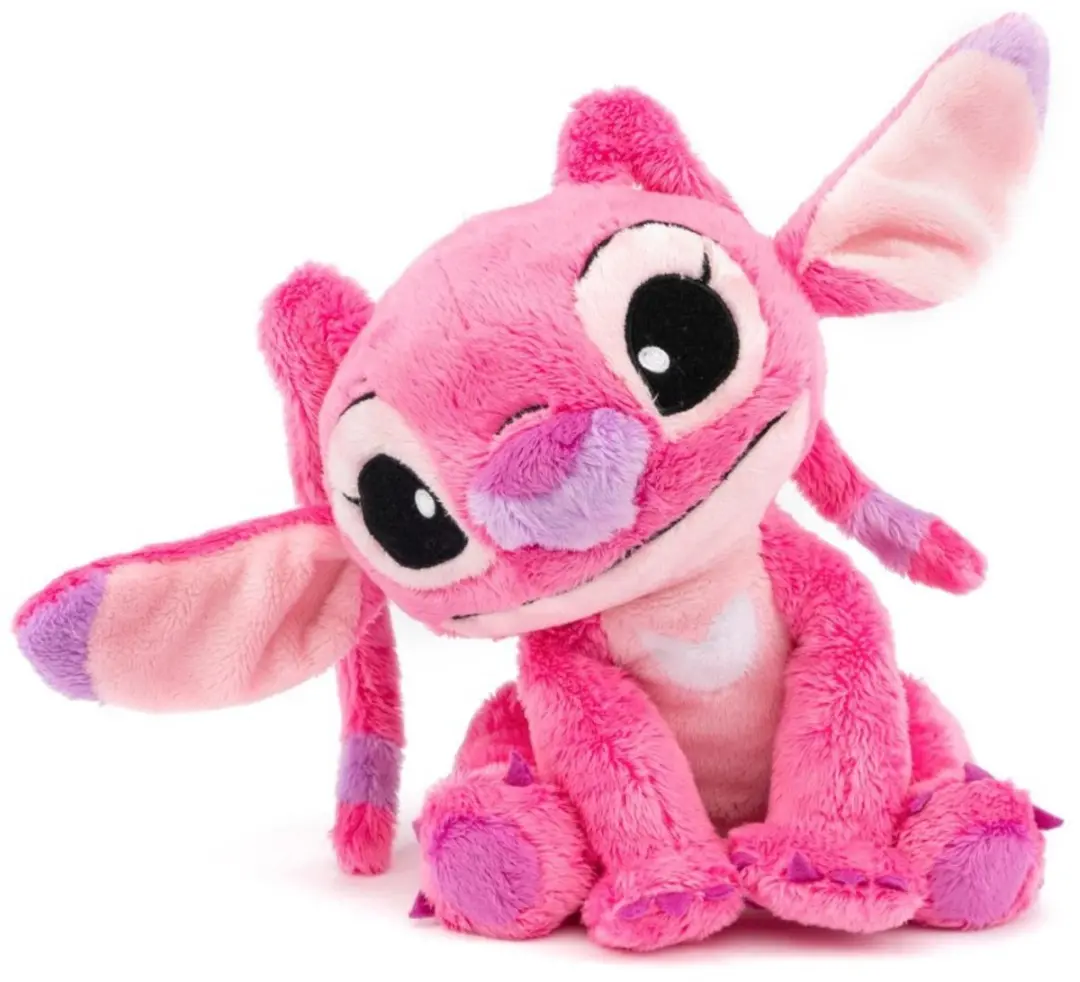 Simba Disney Lilo & Stitch Angel Pluche - 25cm Roze - afbeelding 3 van 6