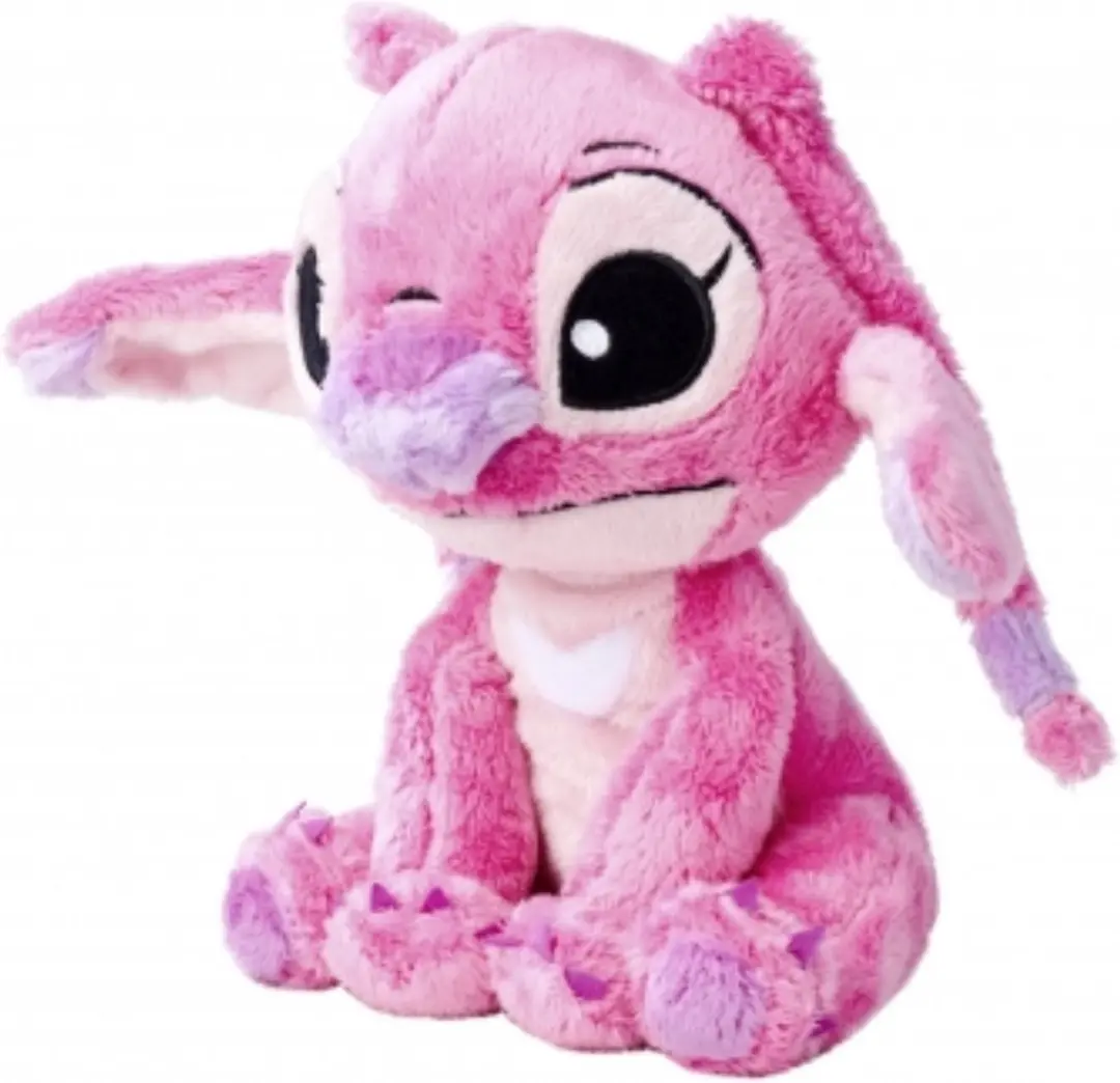 Simba Disney Lilo & Stitch Angel Pluche - 25cm Roze - afbeelding 6 van 6