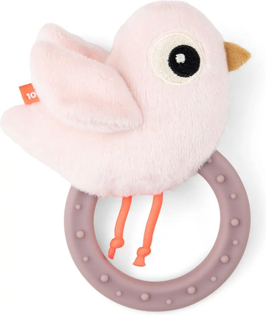 Done By Deer Birdee Ringrammelaar Roze Licht - afbeelding 6 van 6