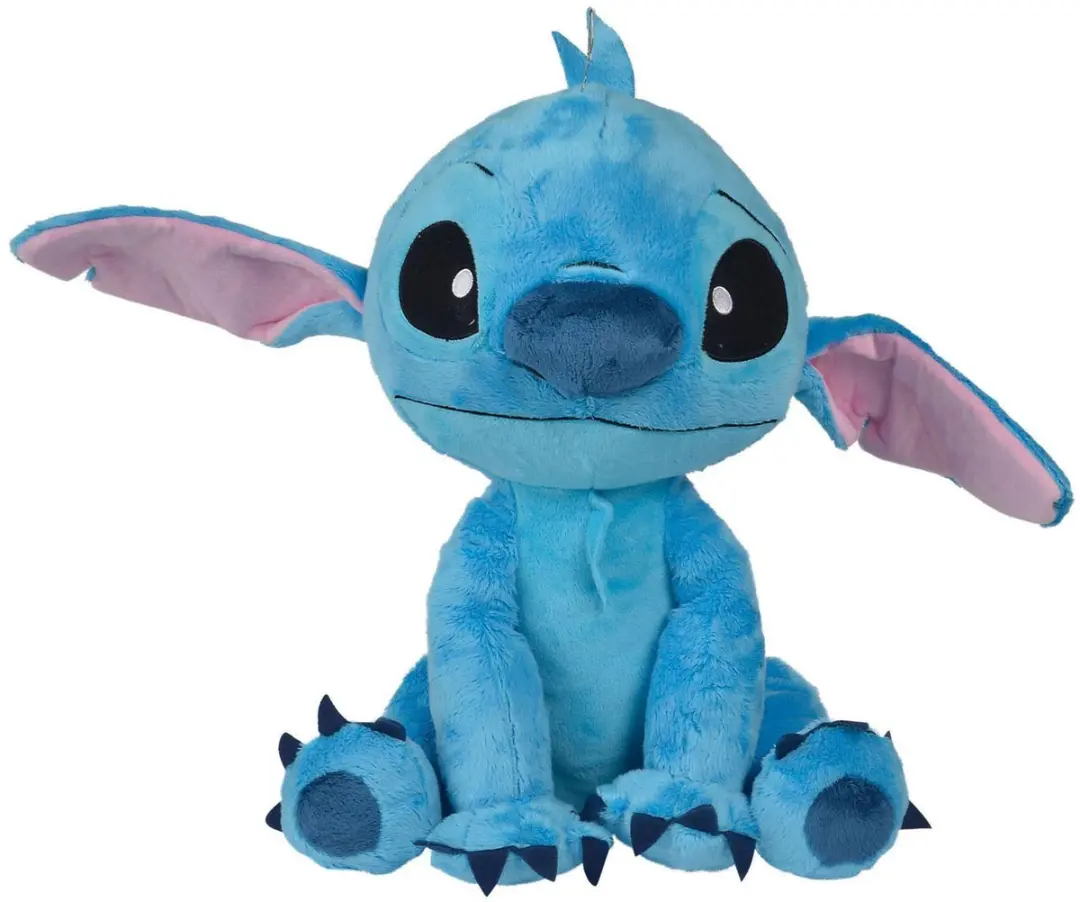 Simba Disney Lilo & Stitch Stitch Pluche 40cm - Blauw - afbeelding 2 van 2