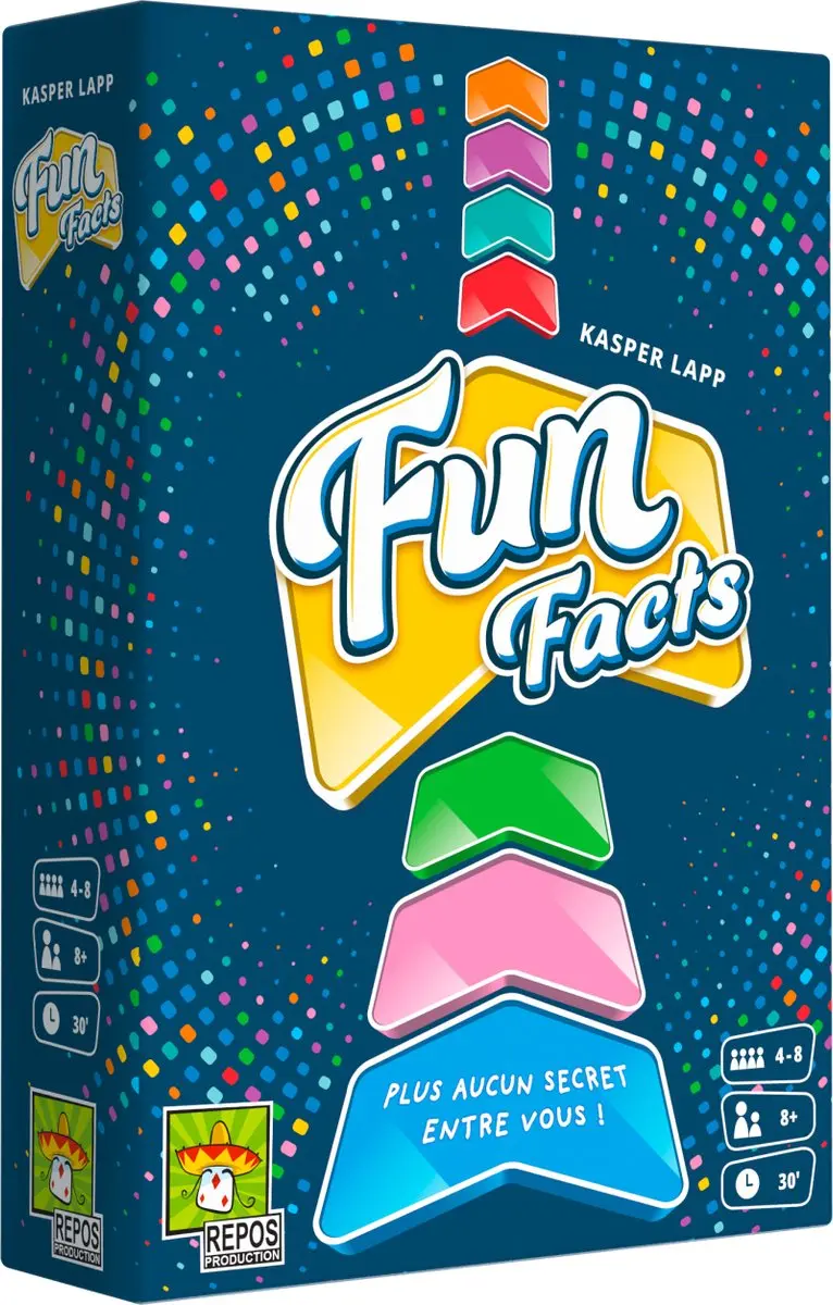 Repos Production Fun Facts Nederlandstalig Kaartspel REP17-001NL
