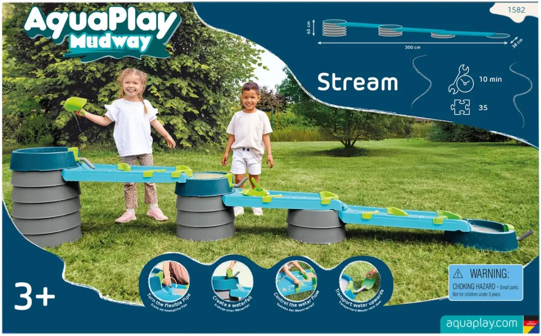 Aquaplay Mudway Stream Waterbaan - Multi - afbeelding 5 van 6