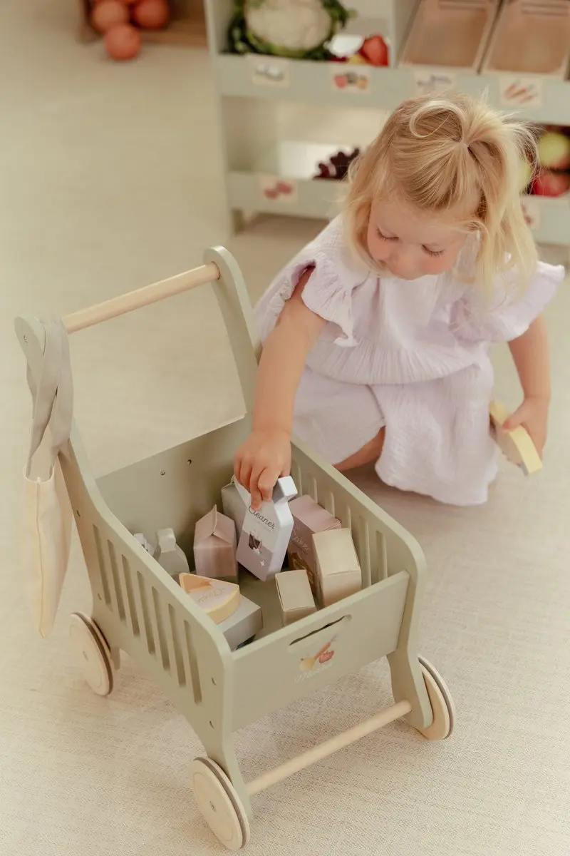 Little Dutch Kinderwinkelwagen 14-delig - Groen - afbeelding 4 van 6