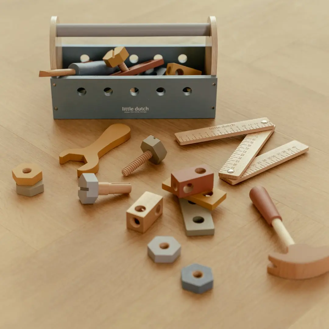 Little Dutch Gereedschapskist Hout - afbeelding 6 van 6