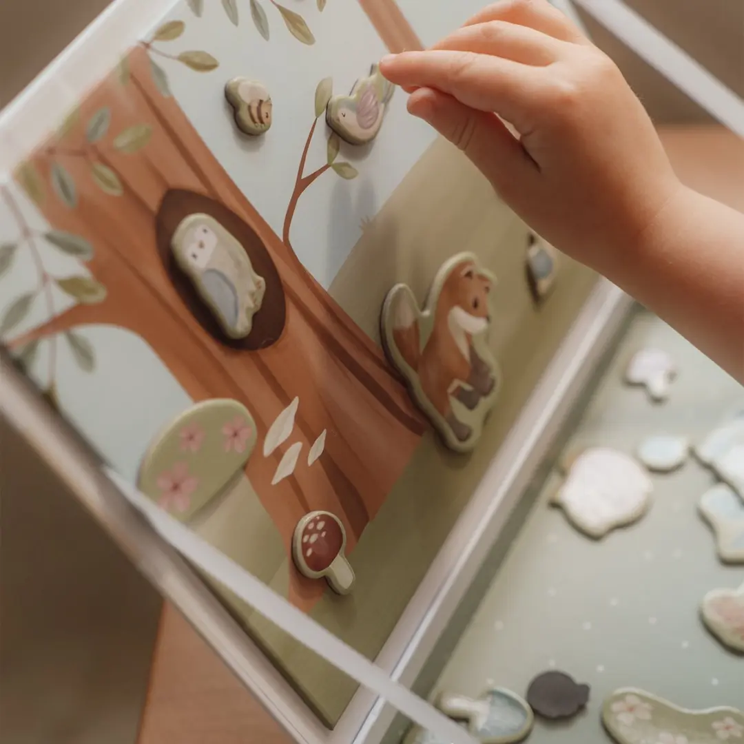 Little Dutch Forest Friends Magnetisch Speelbord - Multi - afbeelding 6 van 6