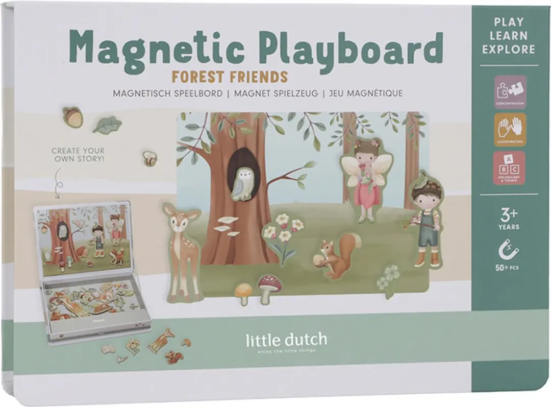 Little Dutch Forest Friends Magnetisch Speelbord