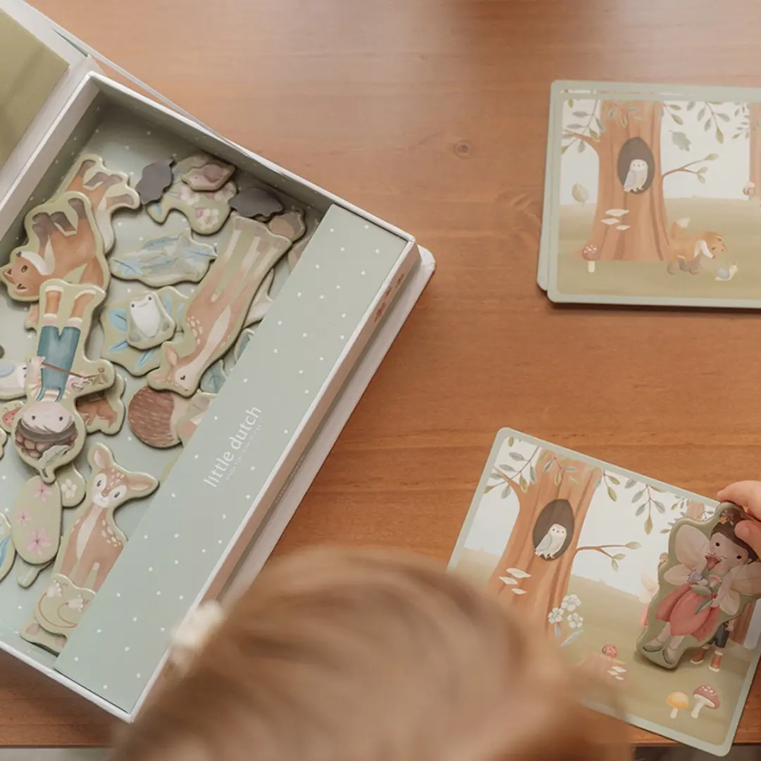 Little Dutch Forest Friends Magnetisch Speelbord - Multi - afbeelding 4 van 6