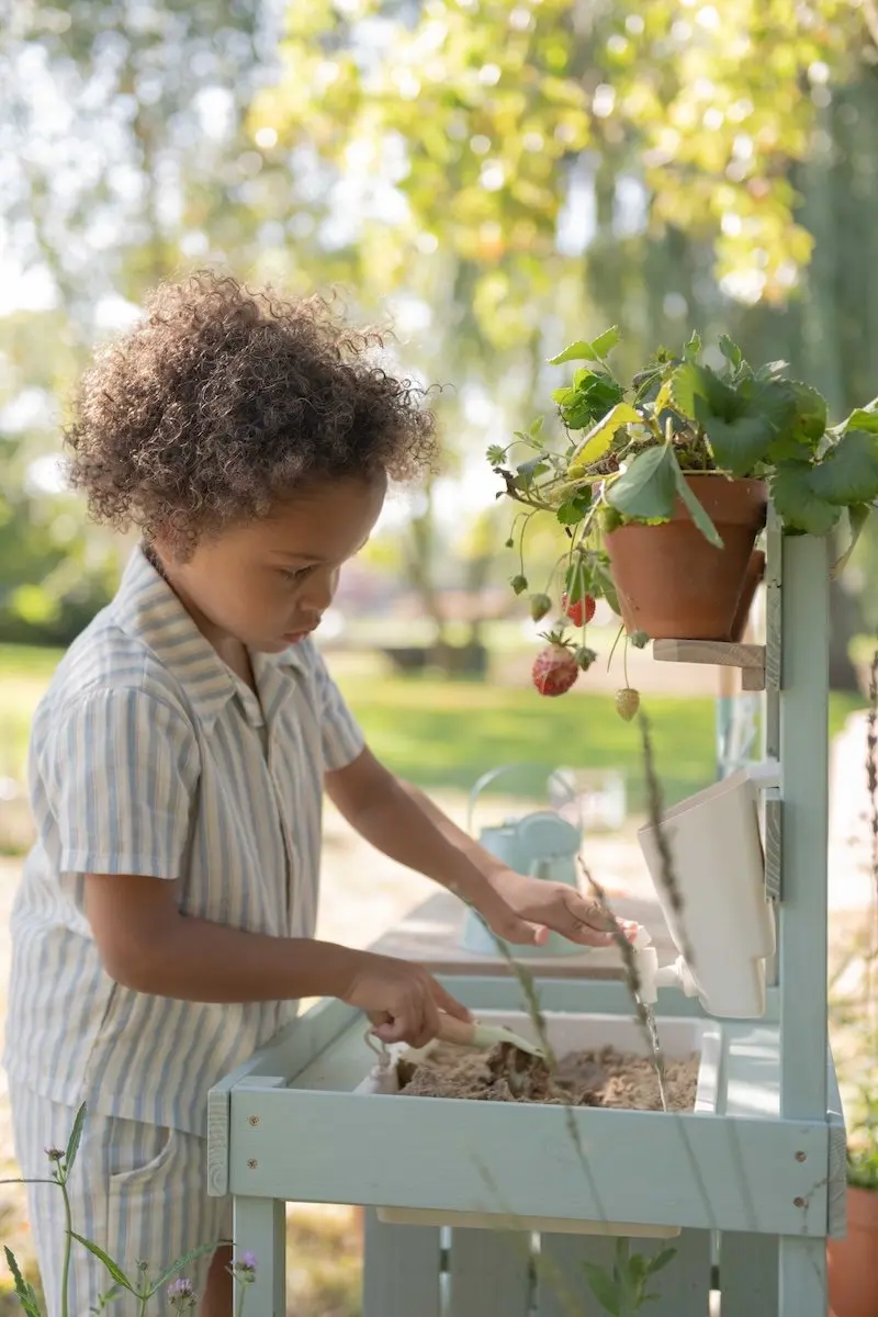 Little Dutch Houten Speelkeuken Groen - afbeelding 3 van 6