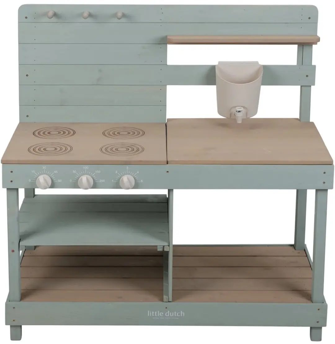 Little Dutch Houten Speelkeuken Groen - afbeelding 6 van 6