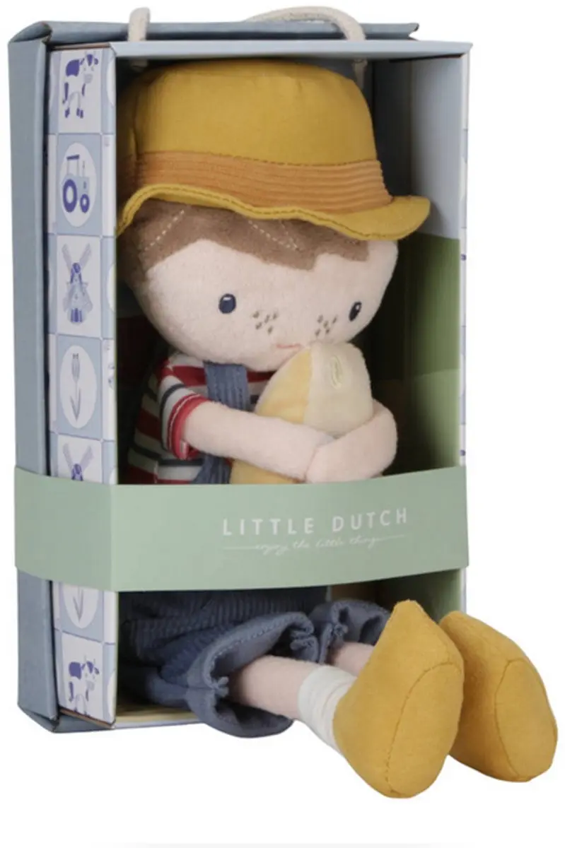Little Dutch Knuffelpop Hollandse Jim 35cm - Multicolor - afbeelding 3 van 6