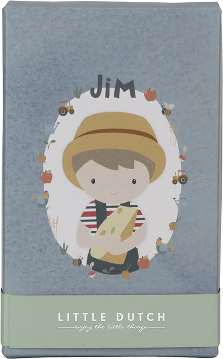 Little Dutch Knuffelpop Hollandse Jim 35cm - Multicolor - afbeelding 6 van 6