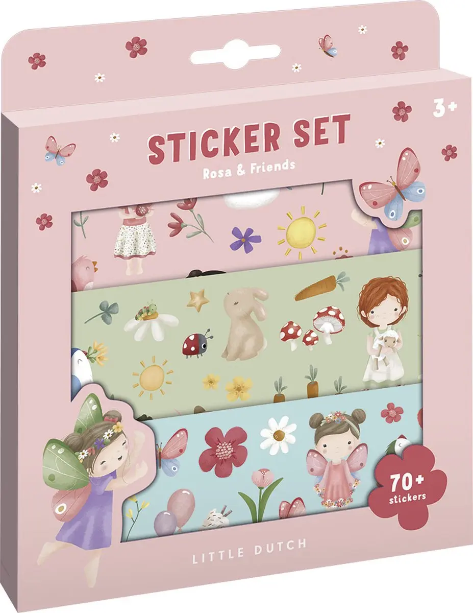 Little Dutch Rosa & Friends Stickerset