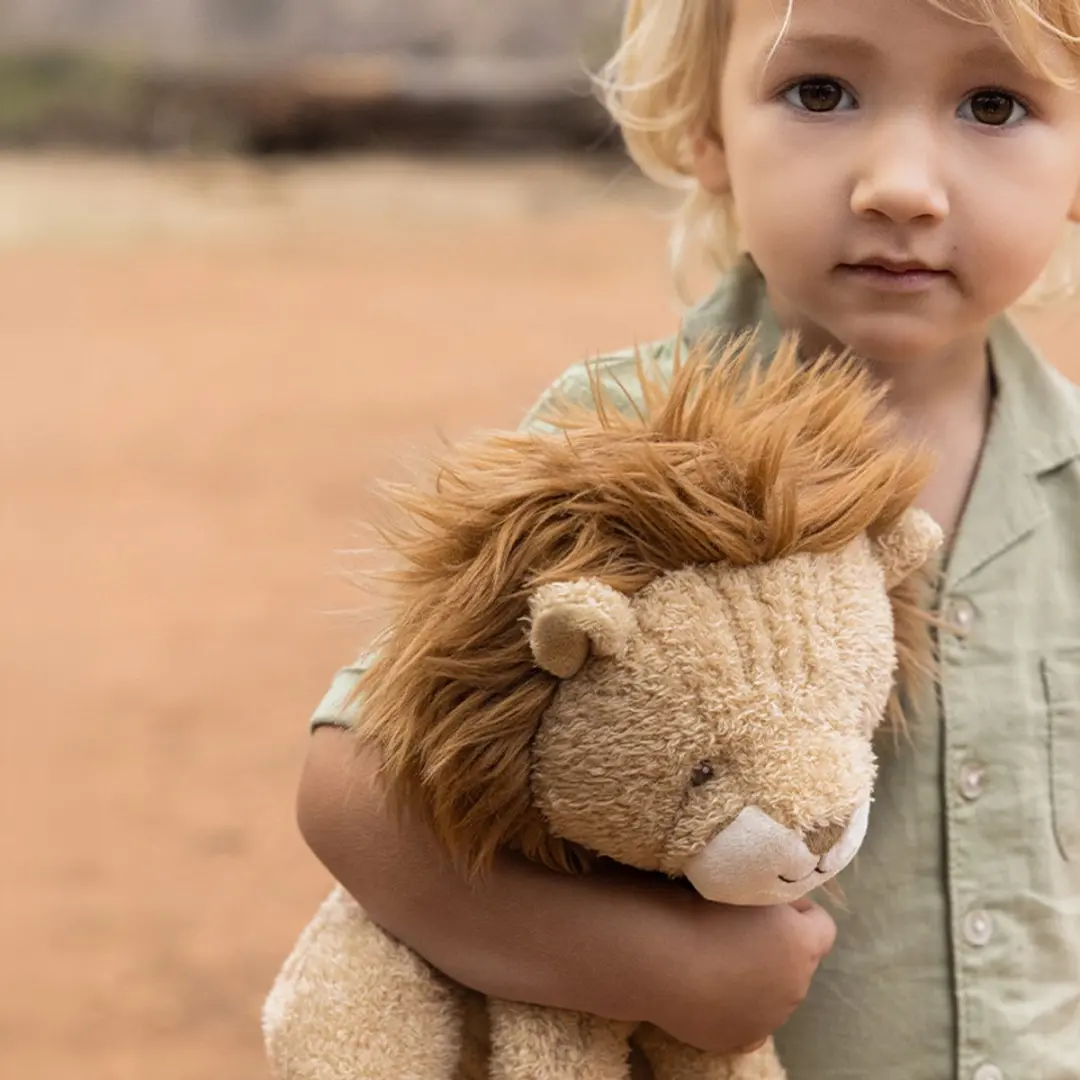 Little Dutch Safari Friends Knuffel Leeeuw 25cm - Beige - afbeelding 3 van 6