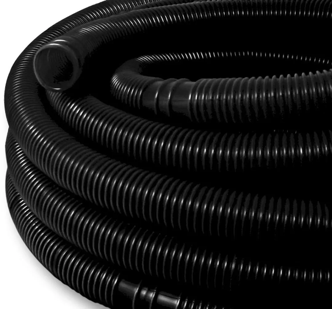 W'eau Zwembadslang 32mm - 12m - Zwart - afbeelding 3 van 5