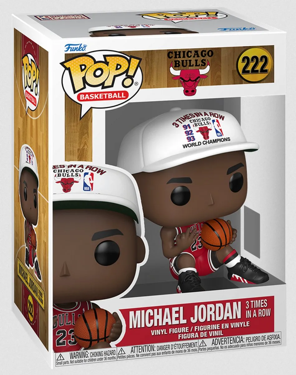 Funko POP NBA Michael Jordan 3X in a Row 90538 - Multicolor