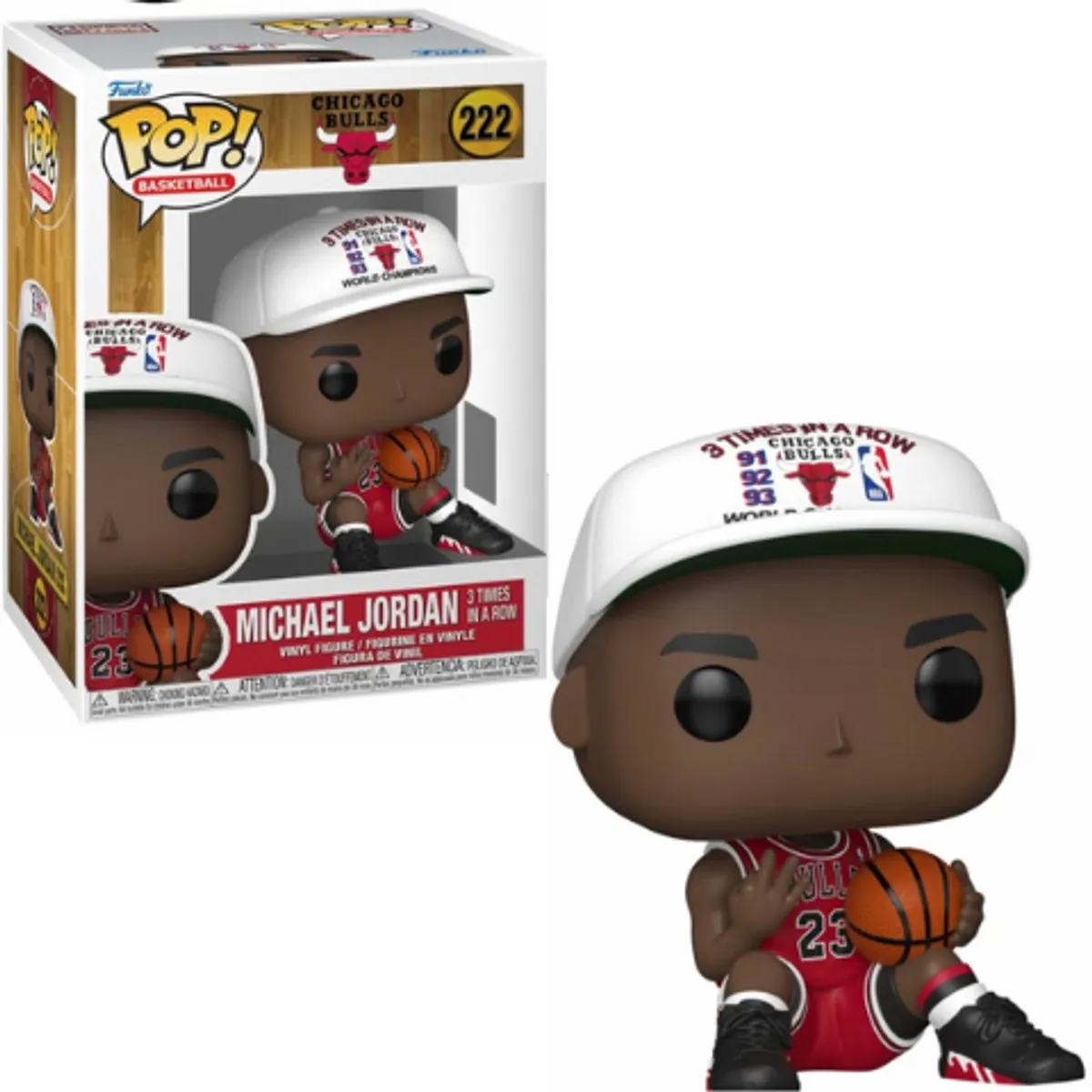 Funko POP NBA Michael Jordan 3X in a Row 90538 - Multicolor