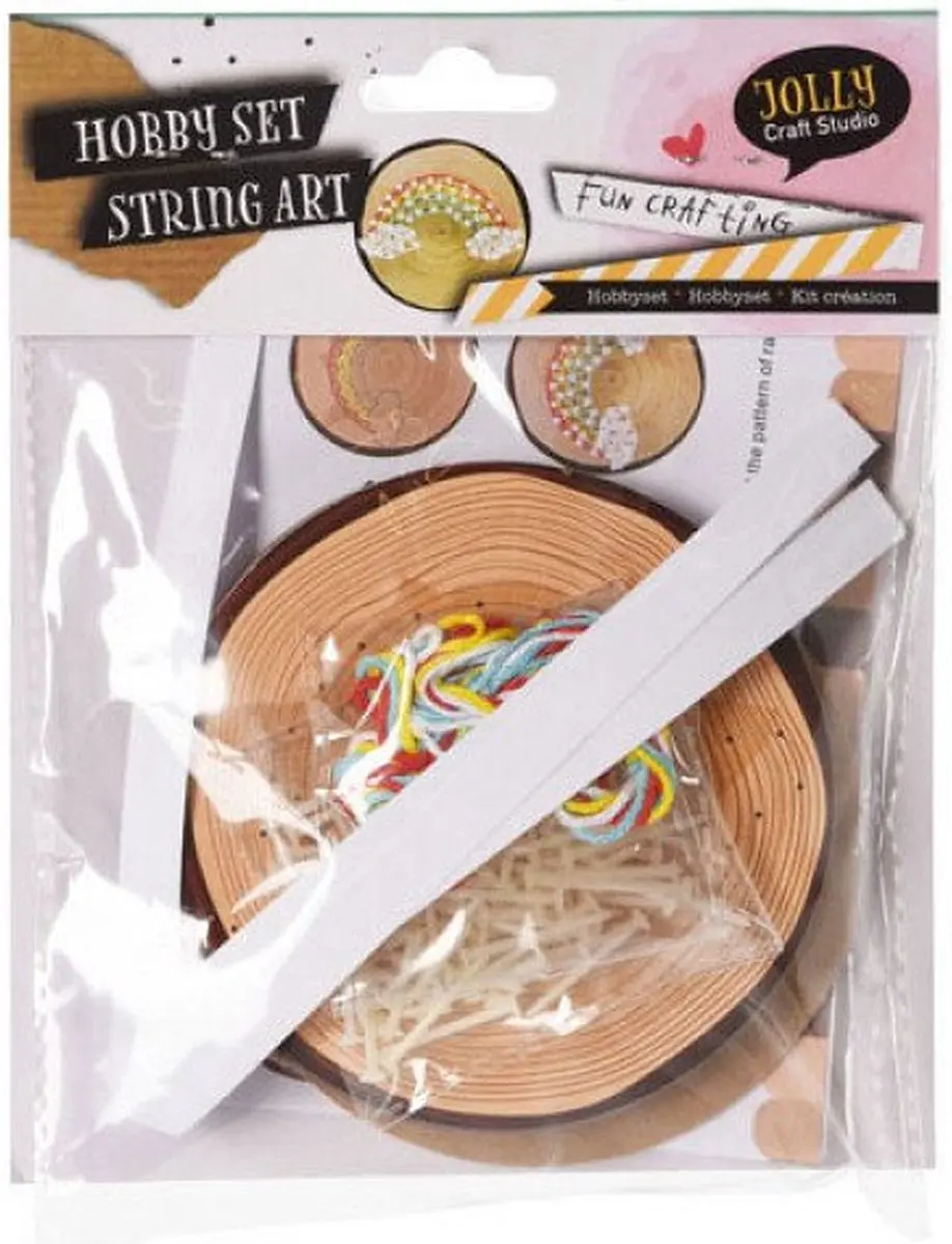 Koopman String Art Knutselset Meerkleurig