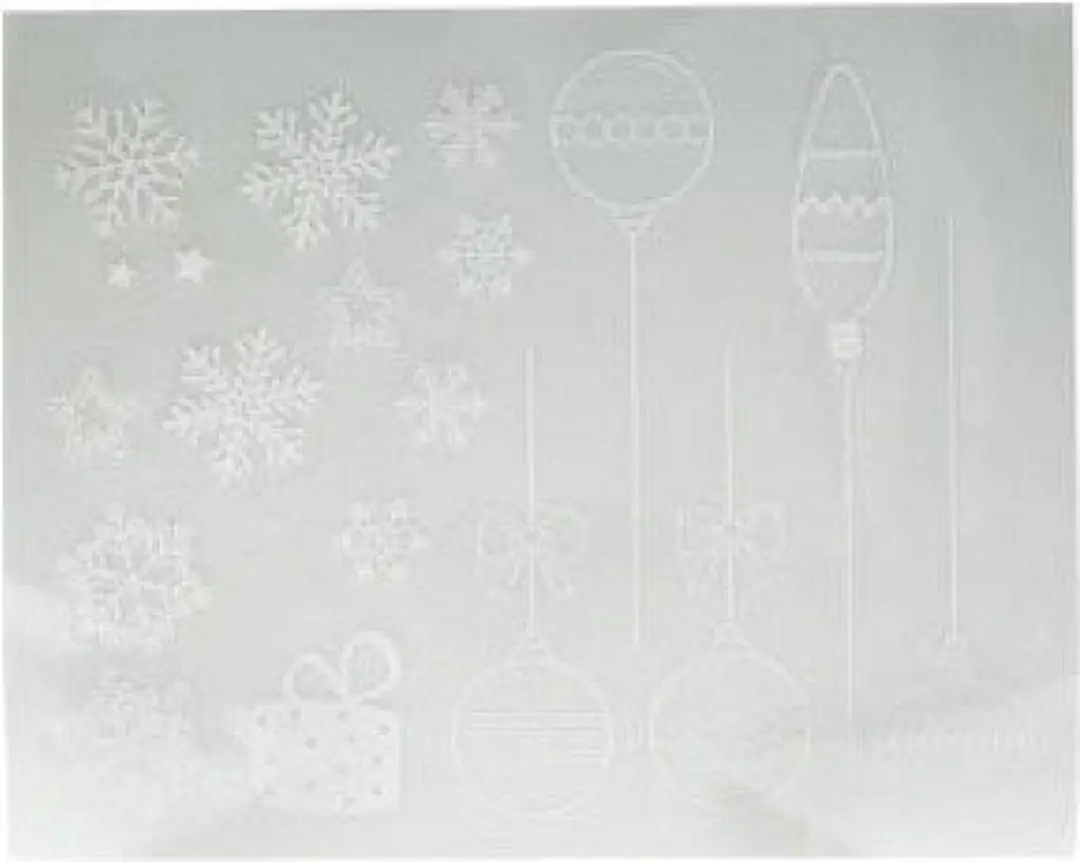 Koopman Raamsticker Kerst Thema - Multi kleuren - afbeelding 3 van 4