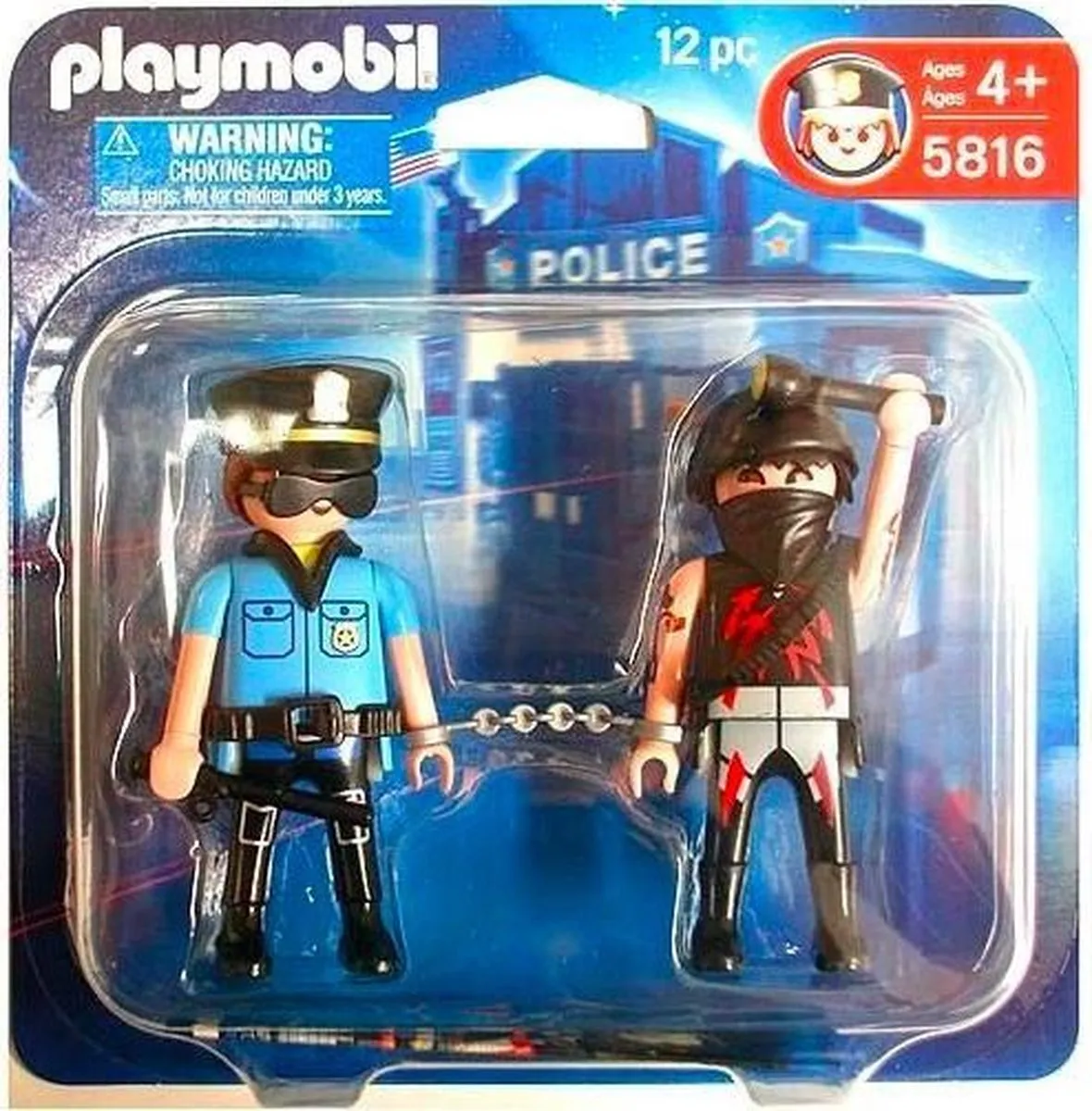Playmobil DuoPack USA Agent & Inbreker 5816