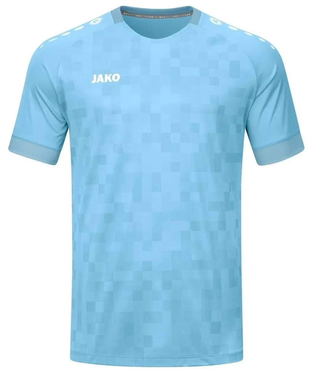 JAKO Pixel Shirt Korte Mouw Heren - Lichtblauw S - afbeelding 6 van 6