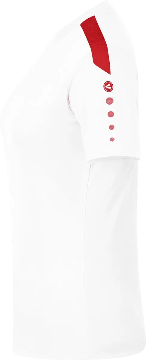 Jako Power Shirt Dames Korte Mouw - Rood/Wit Maat 34 - afbeelding 6 van 6