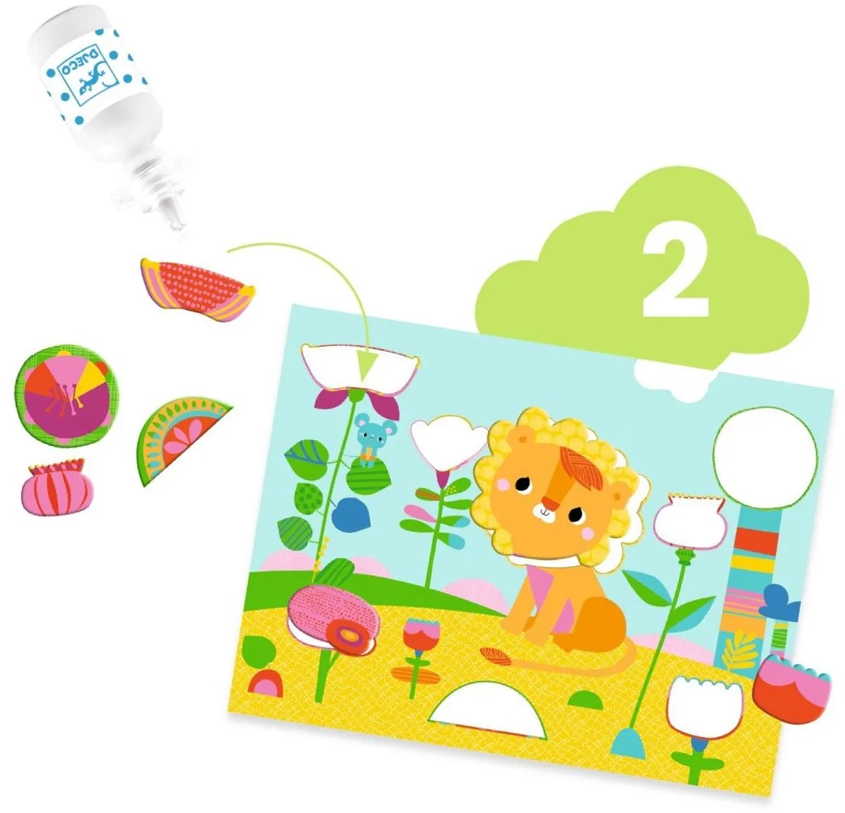 Djeco De muis en zijn vrienden Creatieve Doos - Multicolor