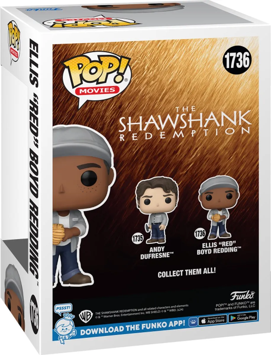 Funko Pop Ellis "Red" Boyd Redding - The Shawshank Redemption