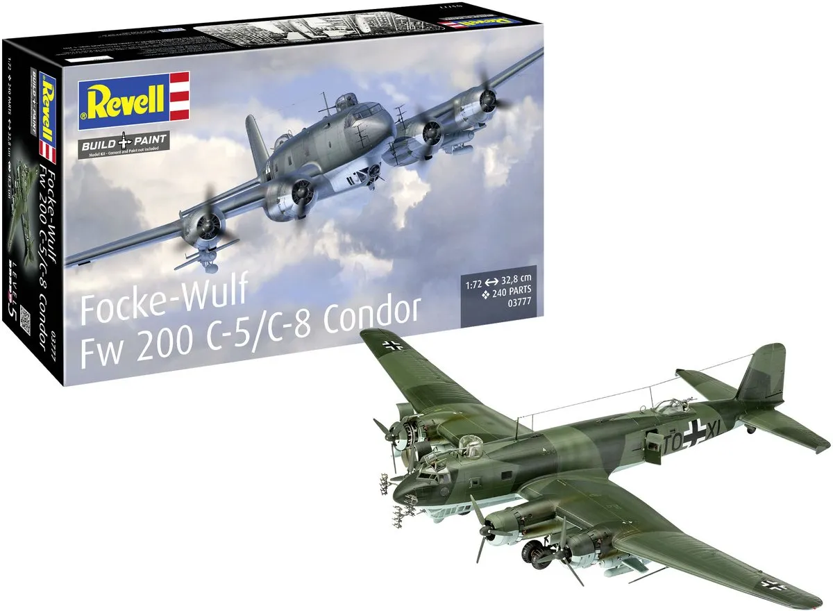 Revell 03777 Focke-Wulf Fw 200 C-5/C-8 Modelbouwpakket