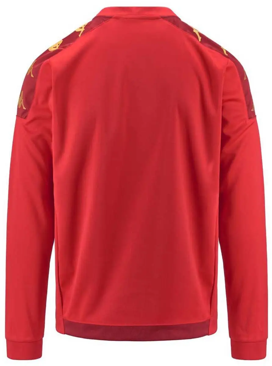 Kappa Giullio Half-Zip Sweatshirt - 4XL - Rood