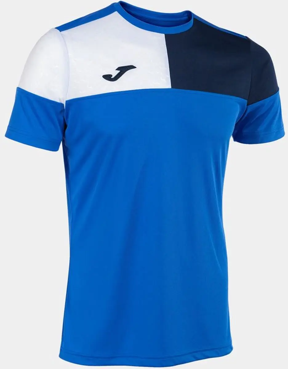 Joma Crew T-shirt Royal-Navy-White 128
