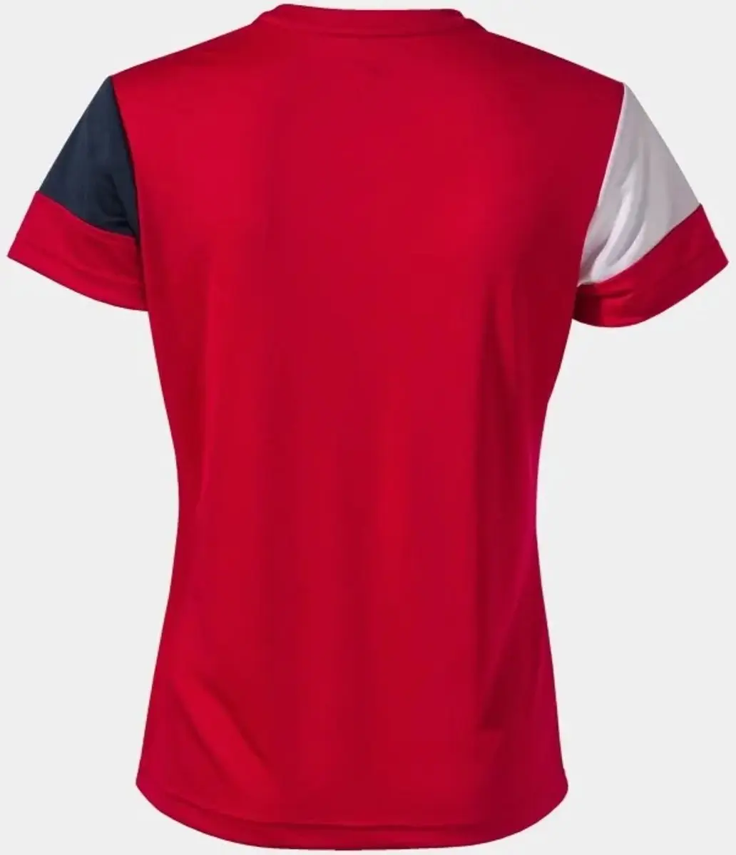 Joma Crew V T-shirt - Rood S - afbeelding 3 van 3
