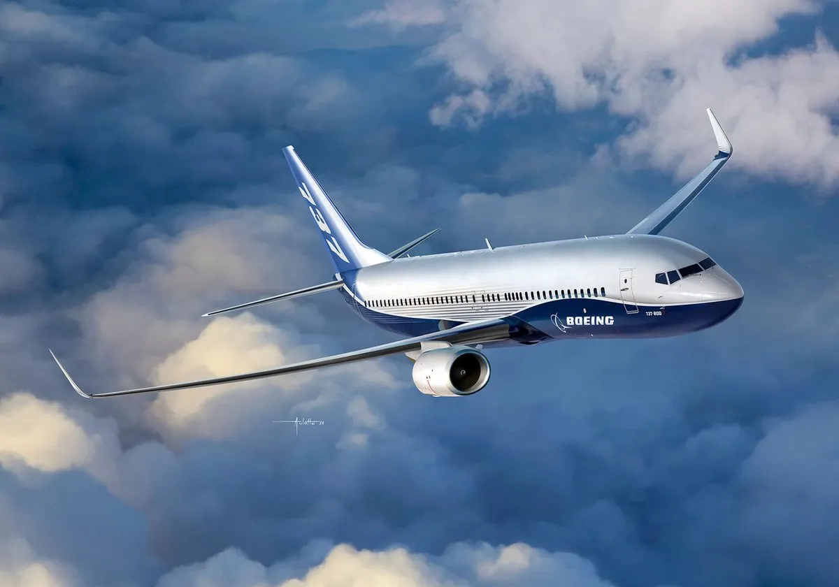 Revell Boeing 737-800 Modelbouwpakket 1:24