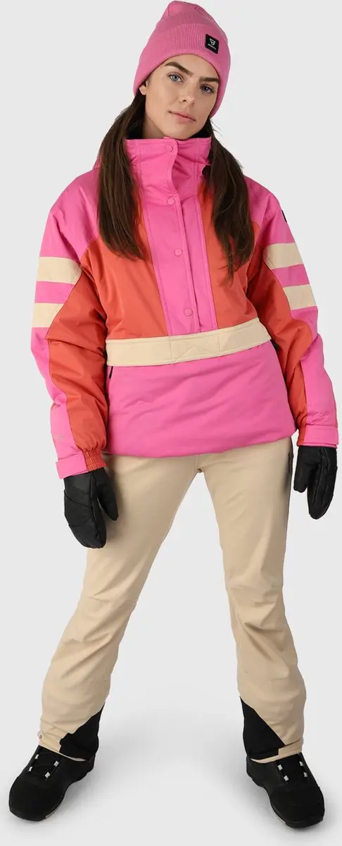 Brunotti Coldlake Dames Softshell Skibroek - Wit/Beige S - afbeelding 5 van 6